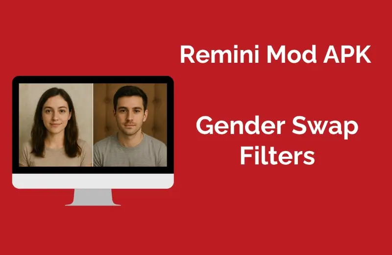 Gender Swap Filter in Remini Mod APK