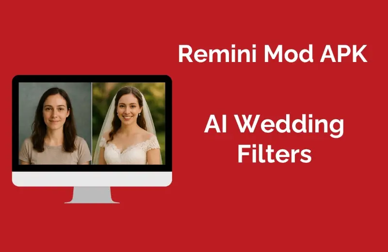 Wedding Filter in Remini Mod APK