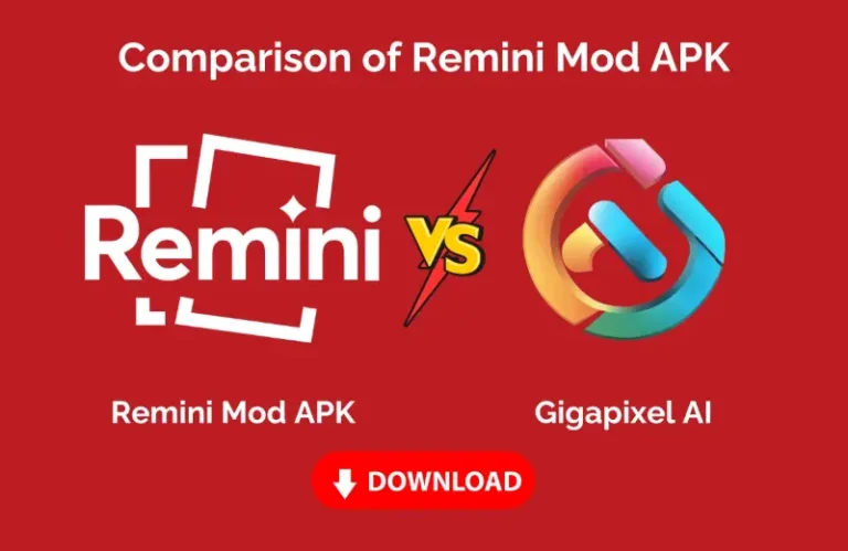 Remini vs Gigapixel AI